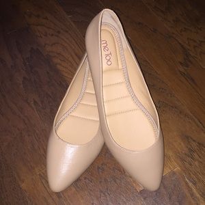 Nude Me Too Flats